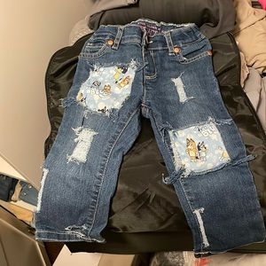 Bluey toddler jeans